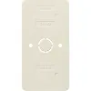 JUNG 328-676 bodemplaat 2-voudig combinaties schakelaar/contactdoos vlamwerend AP600 creme