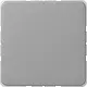 JUNG CD 594-0 GR centraalplaat blinddeksel incl. draagframe CD500 grijs