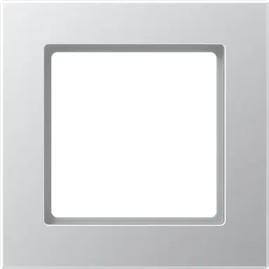 JUNG AC 581 AL afdekraam 1-voudig A Creation aluminium
