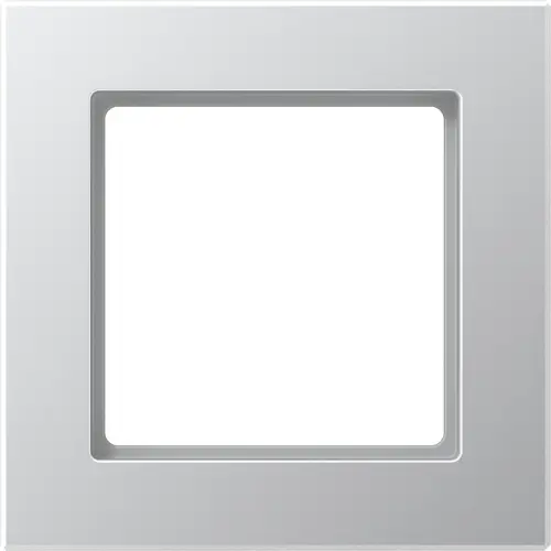 JUNG AC 581 AL afdekraam 1-voudig A Creation aluminium