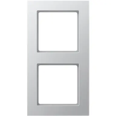 JUNG AC 582 AL afdekraam 2-voudig A Creation aluminium