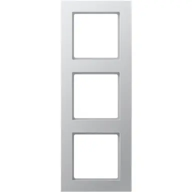 JUNG AC 583 AL afdekraam 3-voudig A Creation aluminium