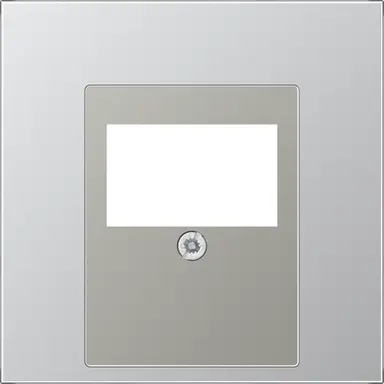 JUNG AL 2969 T centraalplaat multimedia LS990 aluminium