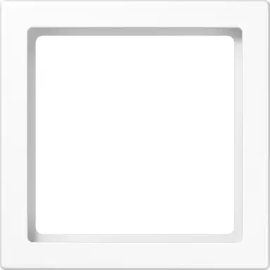 JUNG LS 961 Z5 WW verloopplaat voor toepassing andere merken 55 x 55 mm LS990 alpine wit
