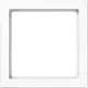 JUNG LS 961 Z5 WW verloopplaat voor toepassing andere merken 55 x 55 mm LS990 alpine wit