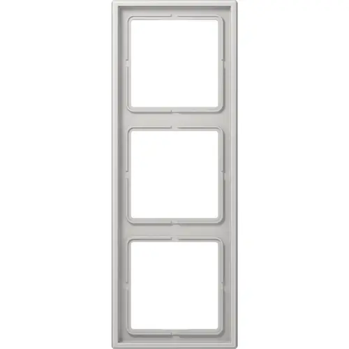 JUNG LS 983 LG afdekraam 3-voudig LS990 lichtgrijs