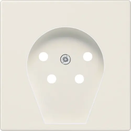 JUNG LS 961 TF centraalplaat telefoon 4-polig LS990 creme