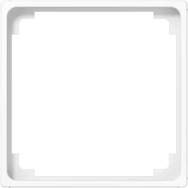 JUNG A 590 Z WW verloopplaat 50 x 50 mm A-range alpine wit