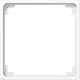 JUNG A 590 Z WW verloopplaat 50 x 50 mm A-range alpine wit