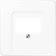JUNG CD 569 T WW centraalplaat multimedia CD500 alpine wit