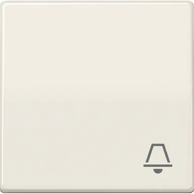 JUNG AS 591 K schakelwip met belsymbool AS500 creme