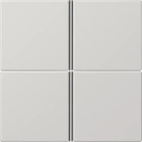 JUNG LS 404 TSA LG Viervoudige drukker Tastrelais