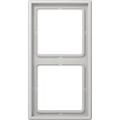 JUNG LS 982 LG afdekraam 2-voudig LS990 lichtgrijs