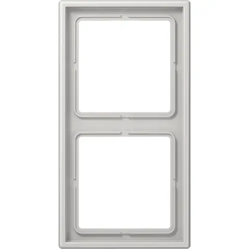 JUNG LS 982 LG afdekraam 2-voudig LS990 lichtgrijs