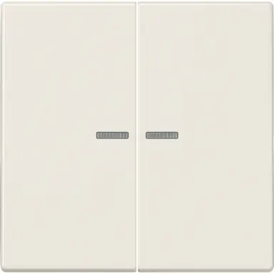 JUNG LS 995 KO5 schakelwip 2-voudig met controlevenster LS990 creme