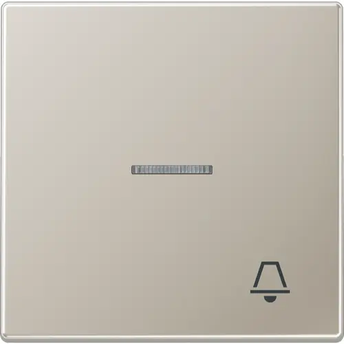 JUNG ES 2990 KO5 K schakelwip met belsymbool en controlevenster LS990 edelstaal