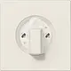 JUNG LS 1941 draaiknop tbv jaloezie of draaischakelaar LS990 creme