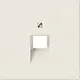 JUNG LS 969-1 UA centraalplaat 1-voudig tbv RJ45 wandcontactdoos LS990 creme