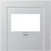 JUNG A 569 PLT AL centraalplaat multimedia A-range aluminium