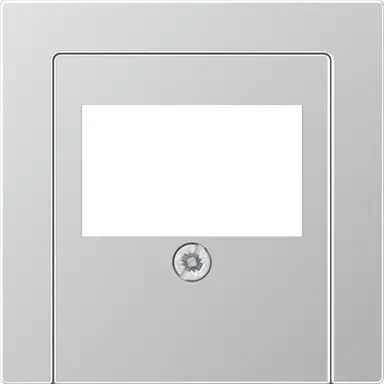 JUNG A 569 PLT AL centraalplaat multimedia A-range aluminium