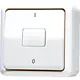 JUNG 602 A WW opbouw 2-polige schakelaar 10A AP600 alpine wit