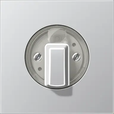 JUNG AL 1941 draaiknop tbv jaloezie of draaischakelaar LS990 aluminium