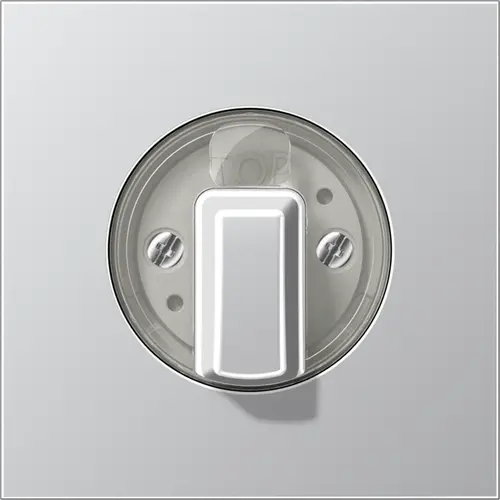 JUNG AL 1941 draaiknop tbv jaloezie of draaischakelaar LS990 aluminium