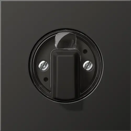 JUNG AL 1941 AN draaiknop tbv jaloezie of draaischakelaar LS990 antraciet gelakt aluminium