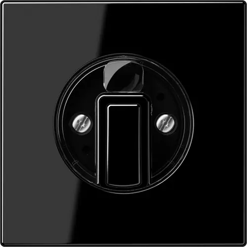 JUNG LS 1941 SW draaiknop tbv jaloezie of draaischakelaar LS990 zwart glans