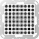 JUNG LSM A 4 WW luidspreker module A-range alpine wit