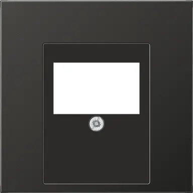 JUNG AL 2969 T AN centraalplaat multimedia LS990 antraciet gelakt aluminium
