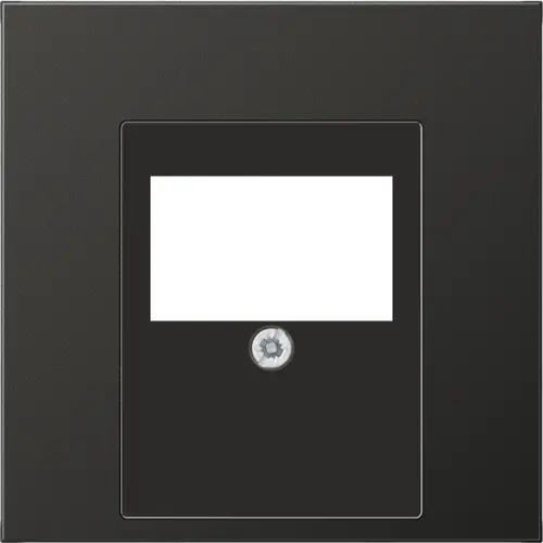 JUNG AL 2969 T AN centraalplaat multimedia LS990 antraciet gelakt aluminium