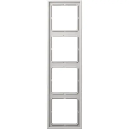 JUNG LS 984 LG afdekraam 4-voudig LS990 lichtgrijs