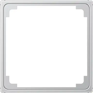 JUNG A 590 Z AL verloopplaat 50 x 50 mm A-range aluminium