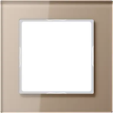JUNG AC 581 GL CH afdekraam 1-voudig A Creation champagne glas