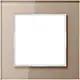 JUNG AC 581 GL CH afdekraam 1-voudig A Creation champagne glas