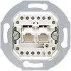 JUNG UAE 8-8 UPO RJ45 datawandcontactdoos CAT3 2-voudig