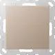 JUNG A 594-0 CH centraalplaat blinddeksel incl. draagframe A-range champagne
