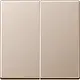 JUNG A 595 CH schakelwip 2-voudig A-range champagne
