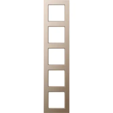 JUNG AC 585 CH afdekraam 5-voudig A Creation champagne