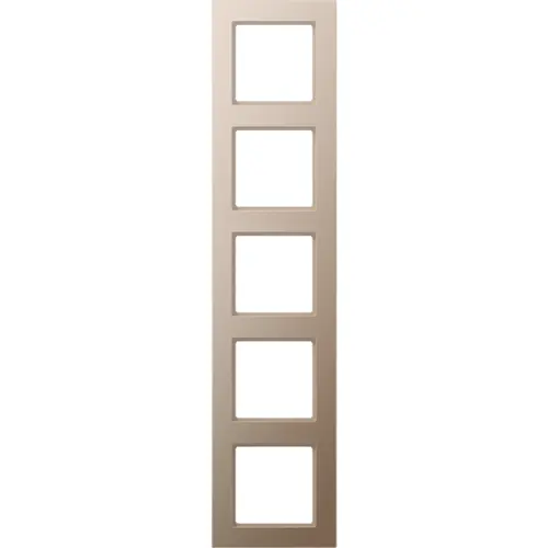 JUNG AC 585 CH afdekraam 5-voudig A Creation champagne