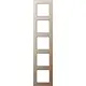 JUNG AC 585 CH afdekraam 5-voudig A Creation champagne