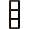 JUNG CD 583 BR afdekraam 3-voudig CD500 bruin