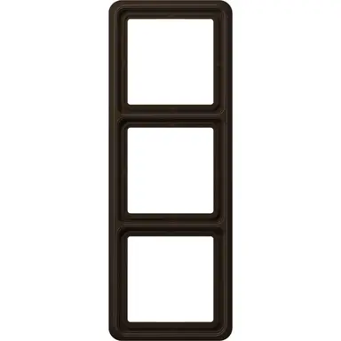 JUNG CD 583 BR afdekraam 3-voudig CD500 bruin