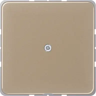 JUNG CD 590 A GB centraalplaat met snoerinvoer en draagring CD500 goud brons