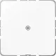 JUNG CD 590 A WW centraalplaat met snoerinvoer en draagring CD500 alpine wit