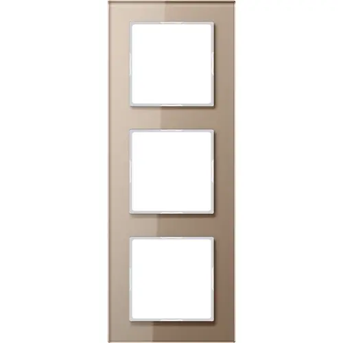 JUNG AC 583 GL CH afdekraam 3-voudig A Creation champagne glas