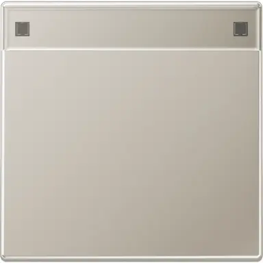 JUNG ES 2990 NA schakelwip met tekstvenster LS990 edelstaal