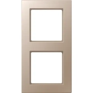 JUNG AC 582 CH afdekraam 2-voudig A Creation champagne