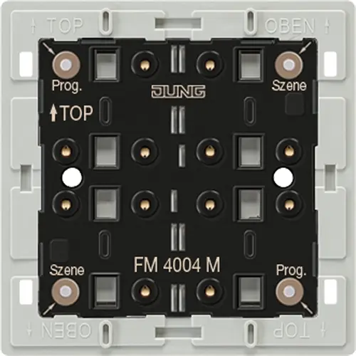 JUNG FM 4004 M eNet radiografische wandzender 4-voudig